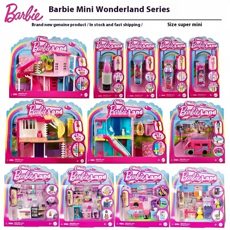 Pet Supplies In - Оригинальный мини-кукольный домик Barbieland, парикмахерская, бутик