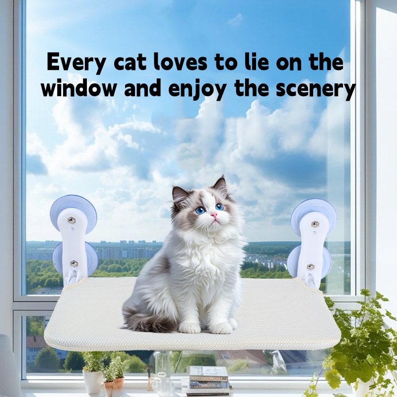 Двойная присоска для окна, скл – обзор и цена Cat Window Perch