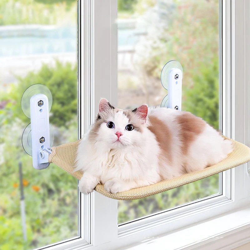 Двойная присоска для окна, скл – обзор и цена Cat Window Perch