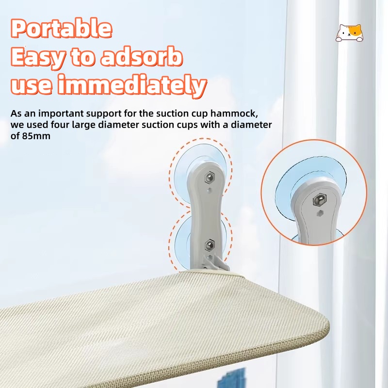 Двойная присоска для окна, скл – обзор и цена Cat Window Perch
