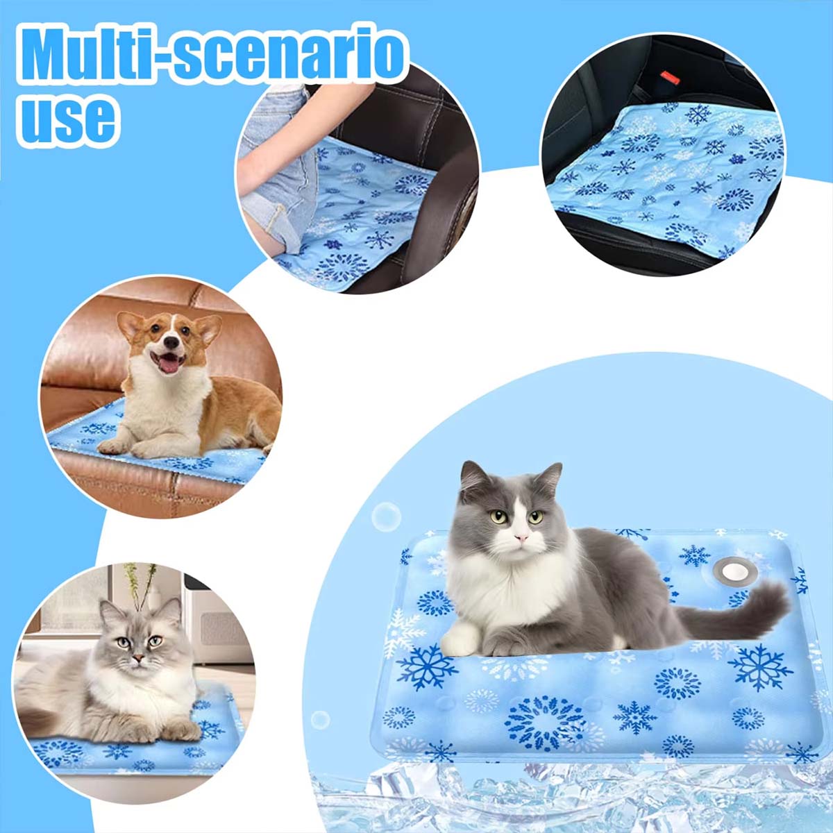 Летний охлаждающий коврик для  – обзор и цена Pet Supplies For Dogs